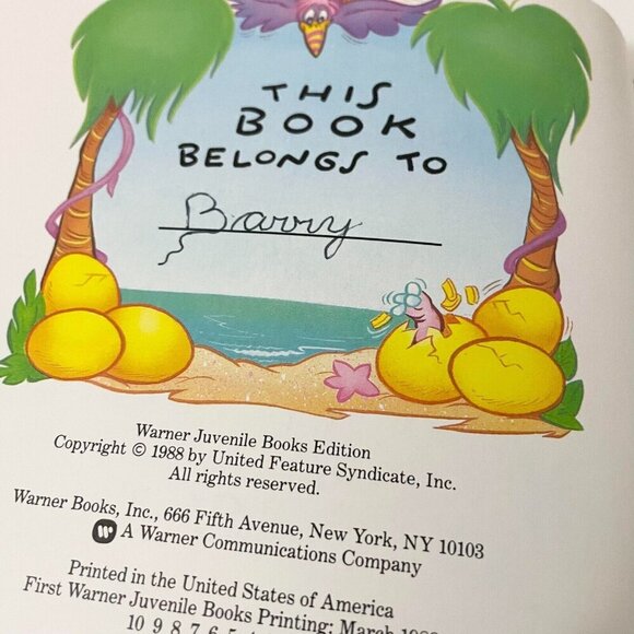 Vtg 1988 Guy Gilchrists Tiny Dinos Playing Together A Book of Everyday Feelings - Picture 10 of 16